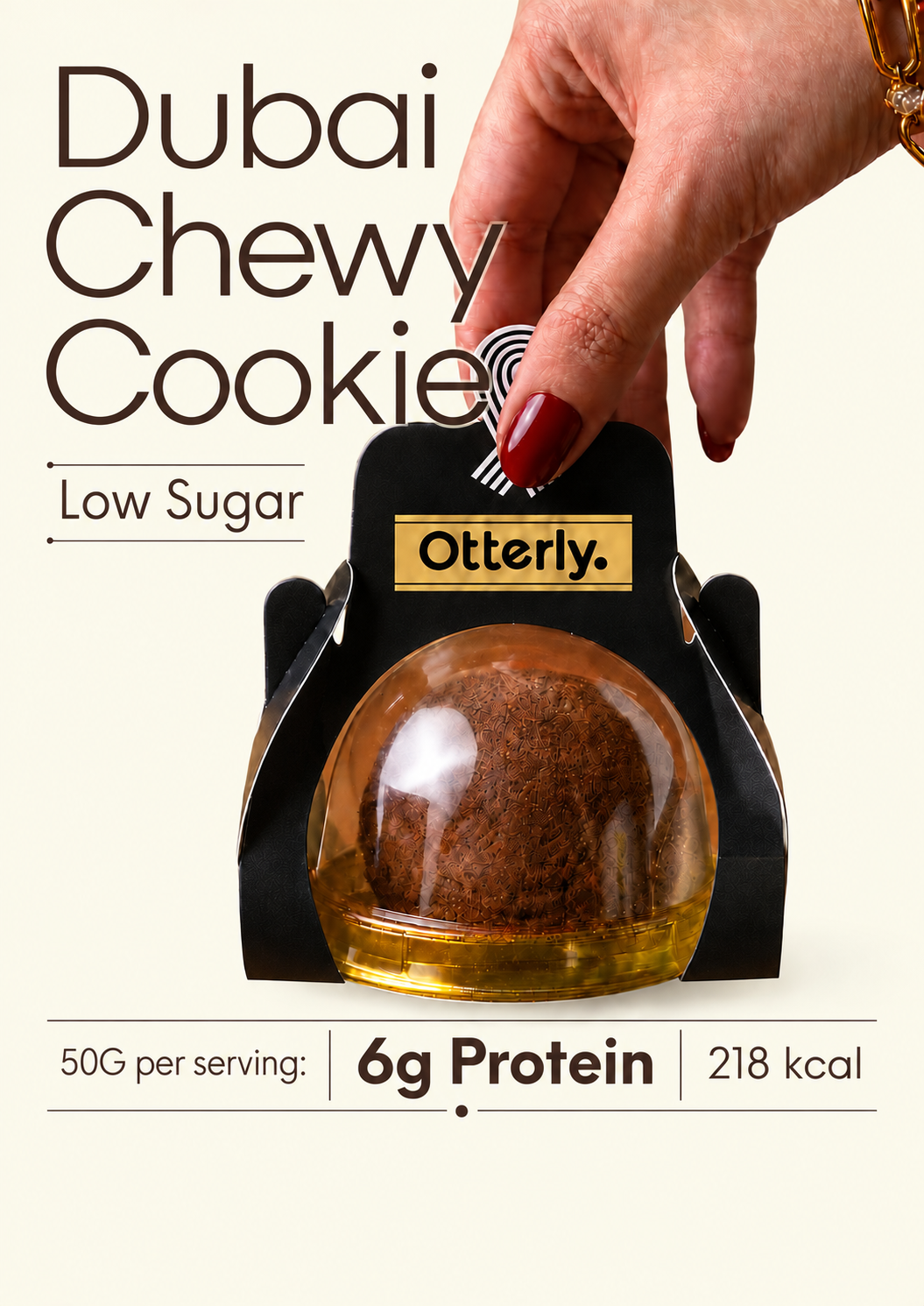 Dubai Chewy Cookie product poster