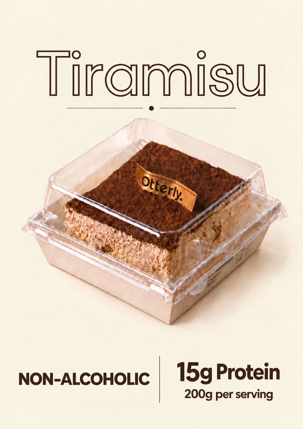 Tiramisu product poster